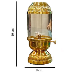 Brass Akhand Diya 250ml-3