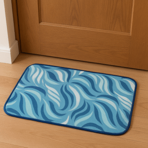 KPAAS Sponge Mat – Soft Polyester Door Mat (15”x23”)
