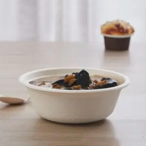 Eco-Friendly Disposable Bagasse Bowls – 350 ml, 50 Pack