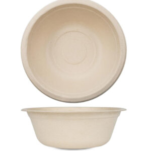 Eco-Friendly Disposable Bagasse Bowls – 350 ml, 25 Pack