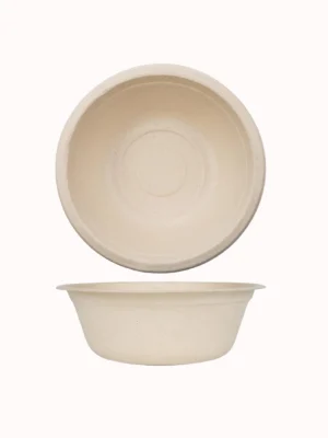 Eco-Friendly Disposable Bagasse Bowls β 350 ml, 25 Pack