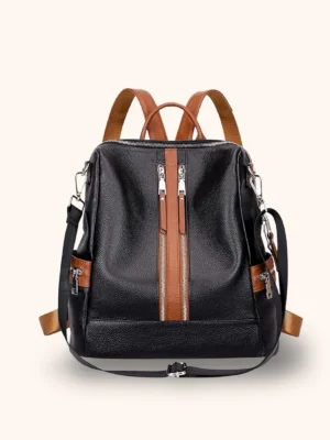 Women’s PU Leather Convertible Fashion Backpack