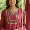 red-kurti-set1