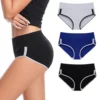 hipster panty black combo set
