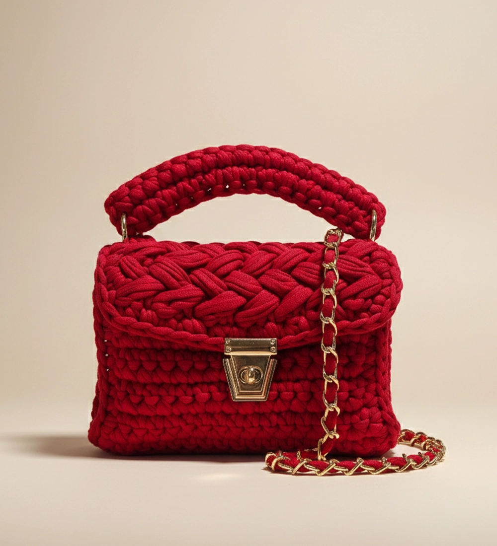 red-macrame-bag