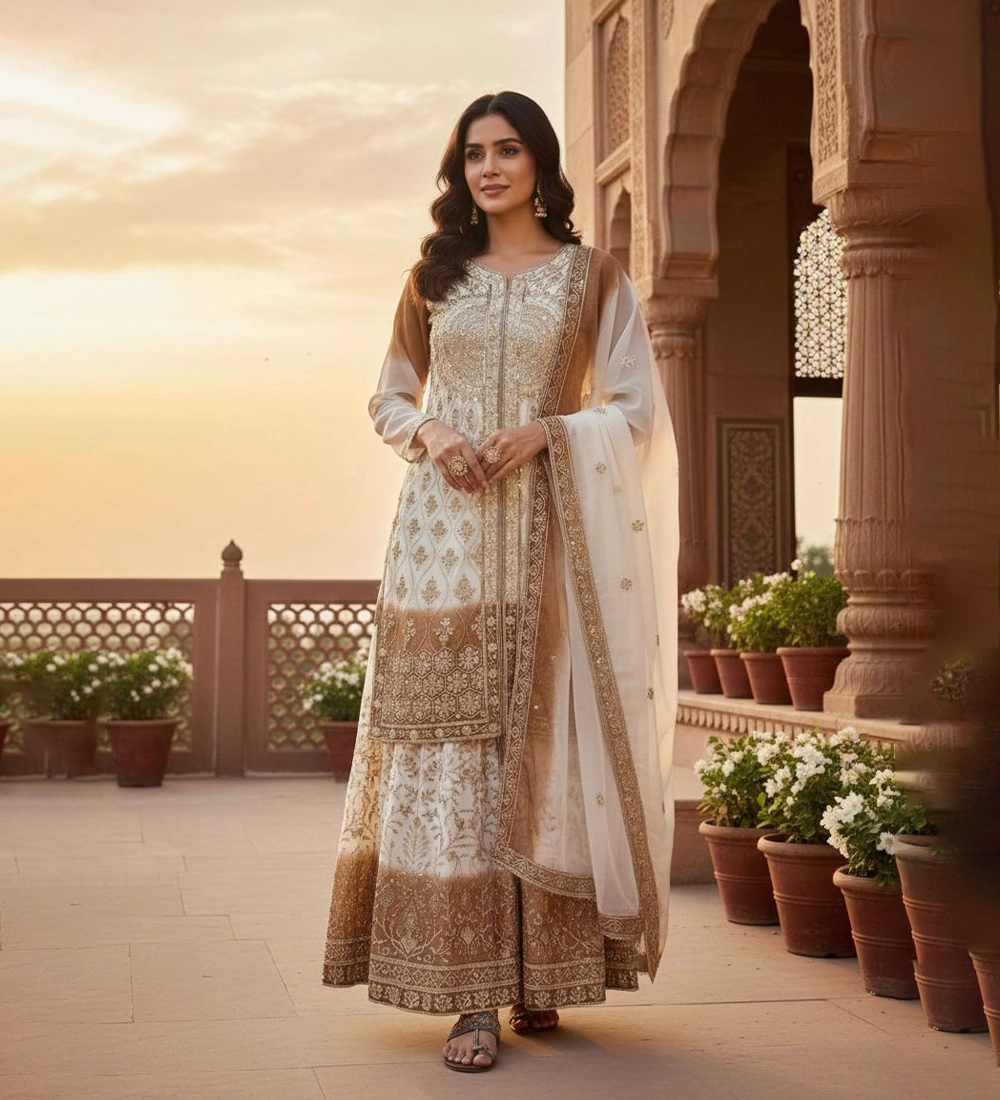 white-and-brown-plazzo set3