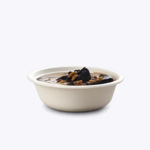 Eco-Friendly Disposable Bagasse Bowls – 350 ml, 50 Pack